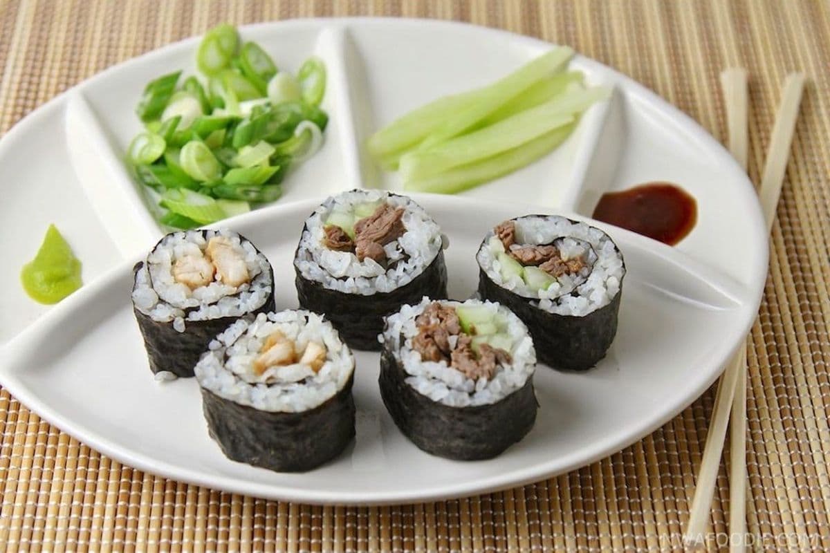 Teriyaki Chicken Maki (6 pcs)
