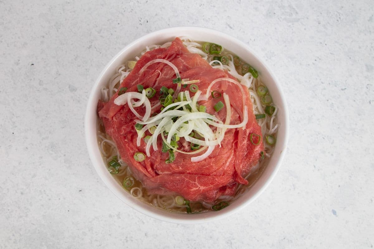 Rare Beef Noodle Soup