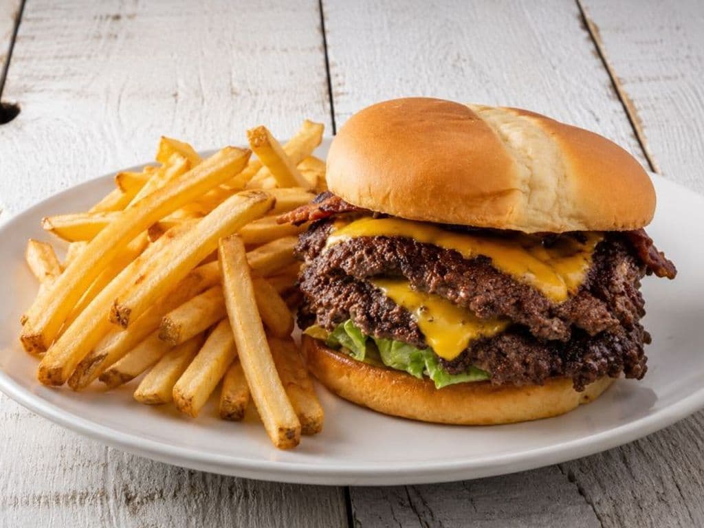 *ASSIETTE DOUBLE SMASHBURGER