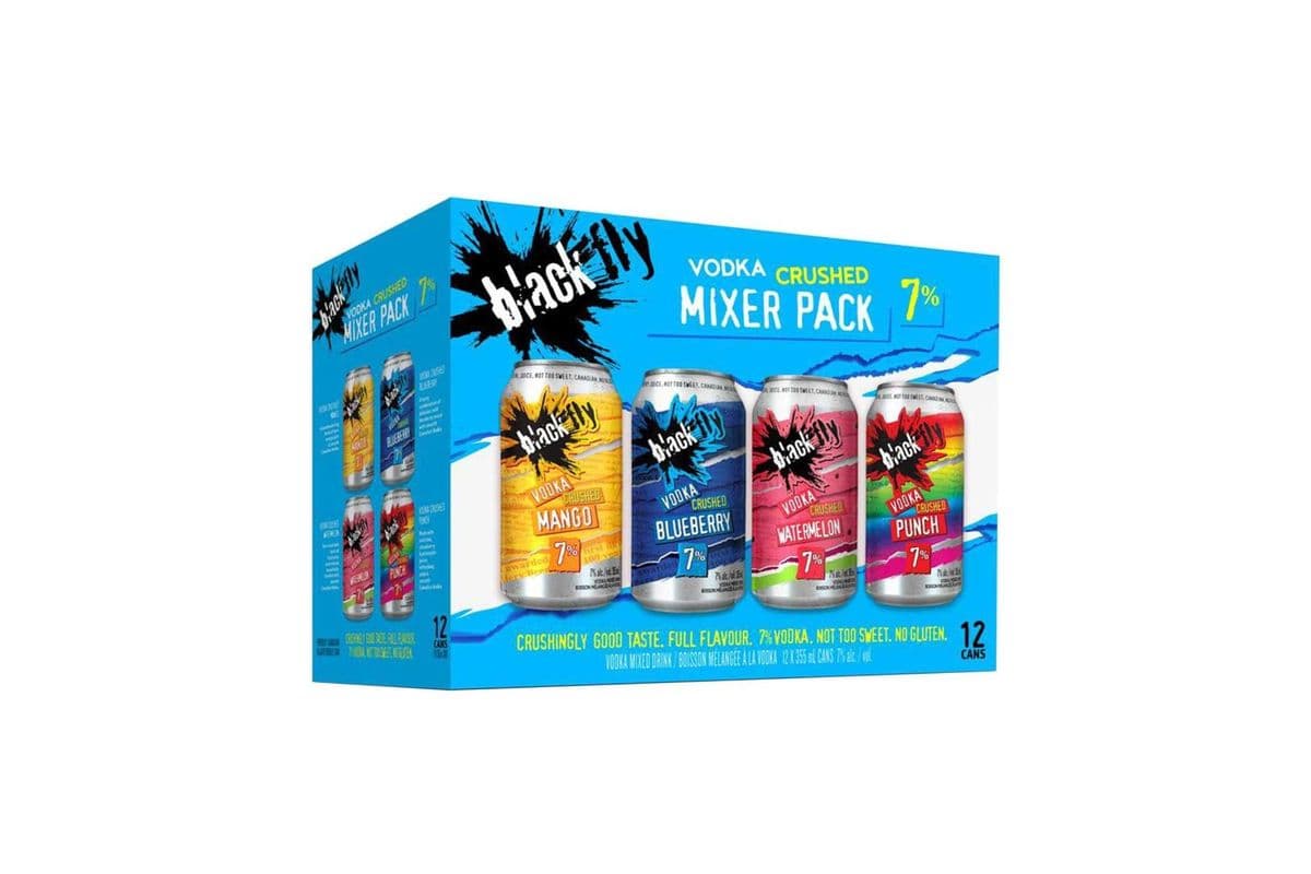489016 - Black Fly Vodka Crushed Mixer (12 x 355ml)