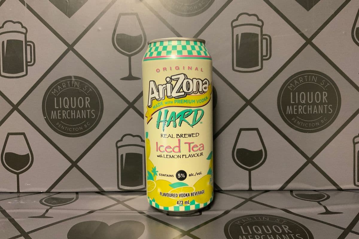 ARIZONA HARD ICED TEA w/ Lemon (1 x 473ml)