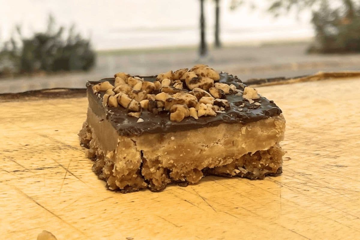 Peanut Toffee Square
