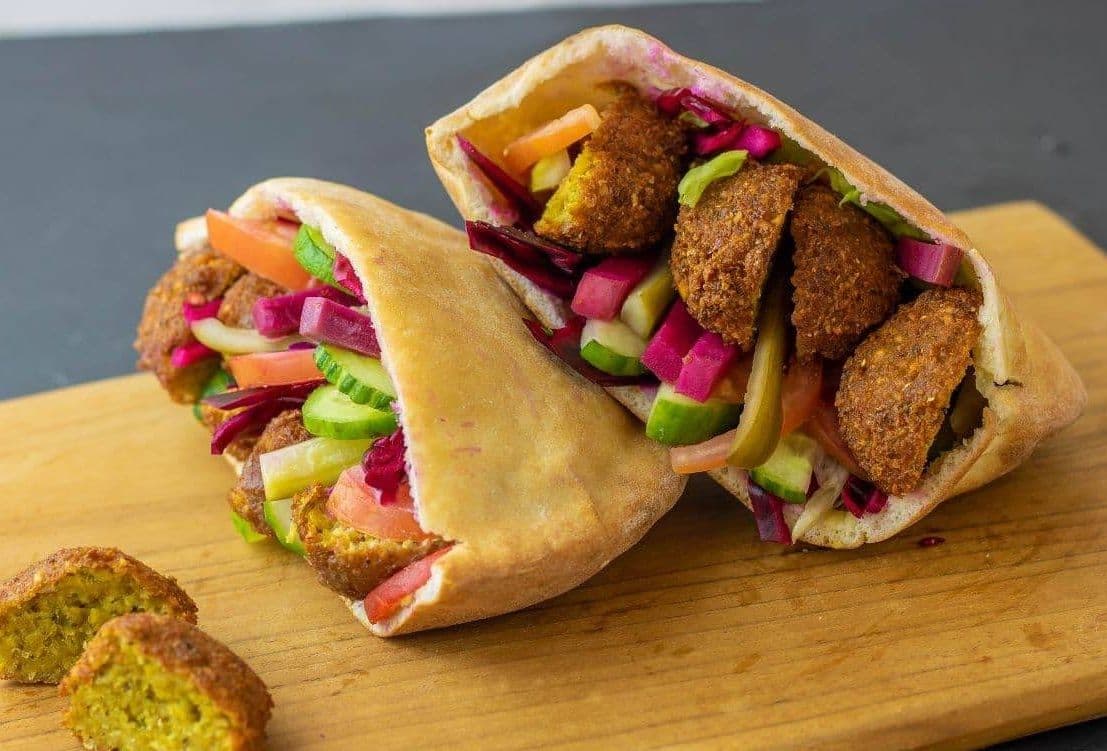 Falafel Plus Special Sandwich (2 Halves)