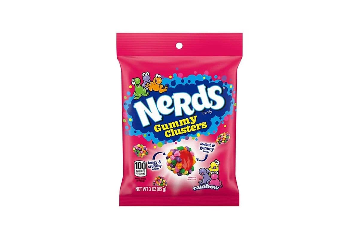 Nerds Gummy Clusters Peg Bag 85g