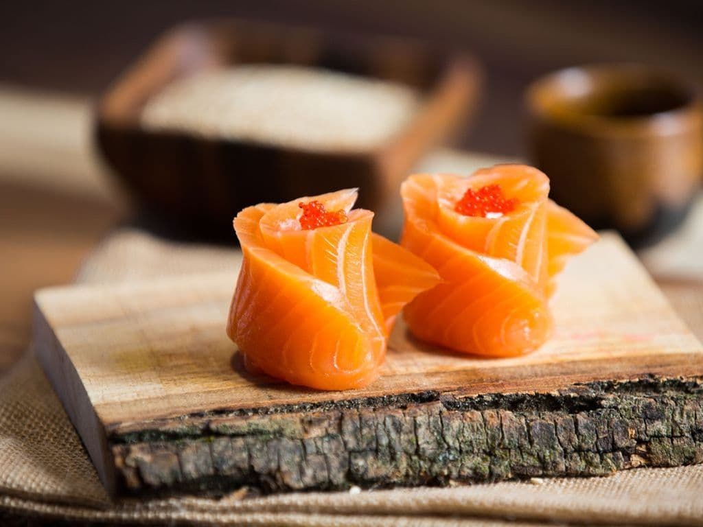 Salmon Rose Sushi(2pcs)