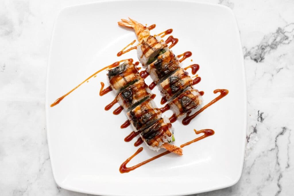 Black Dragon Roll (8 pcs)
