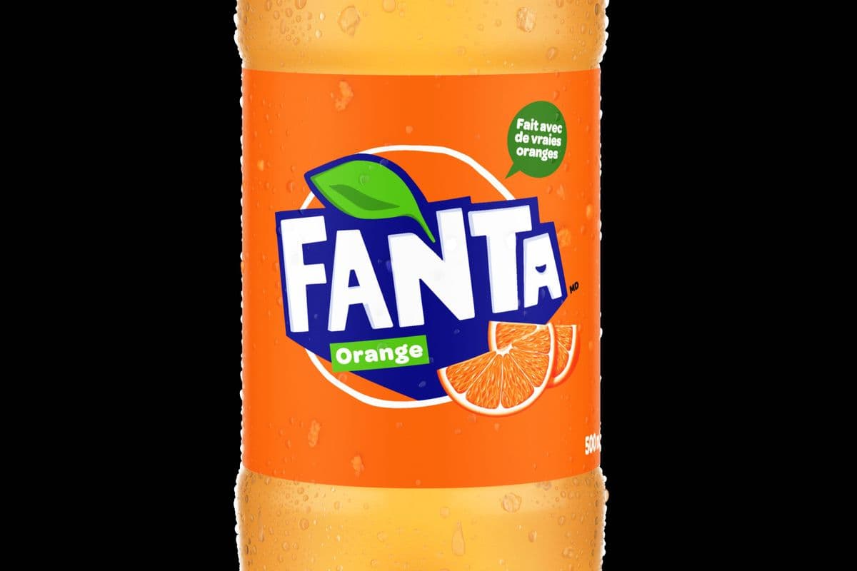 Bottled Orange Fanta