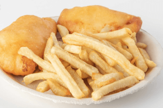 Fish and Chips (2 pcs)