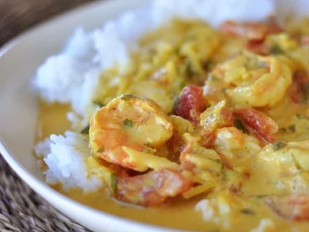 Coconut Turmeric Shrimp Meals