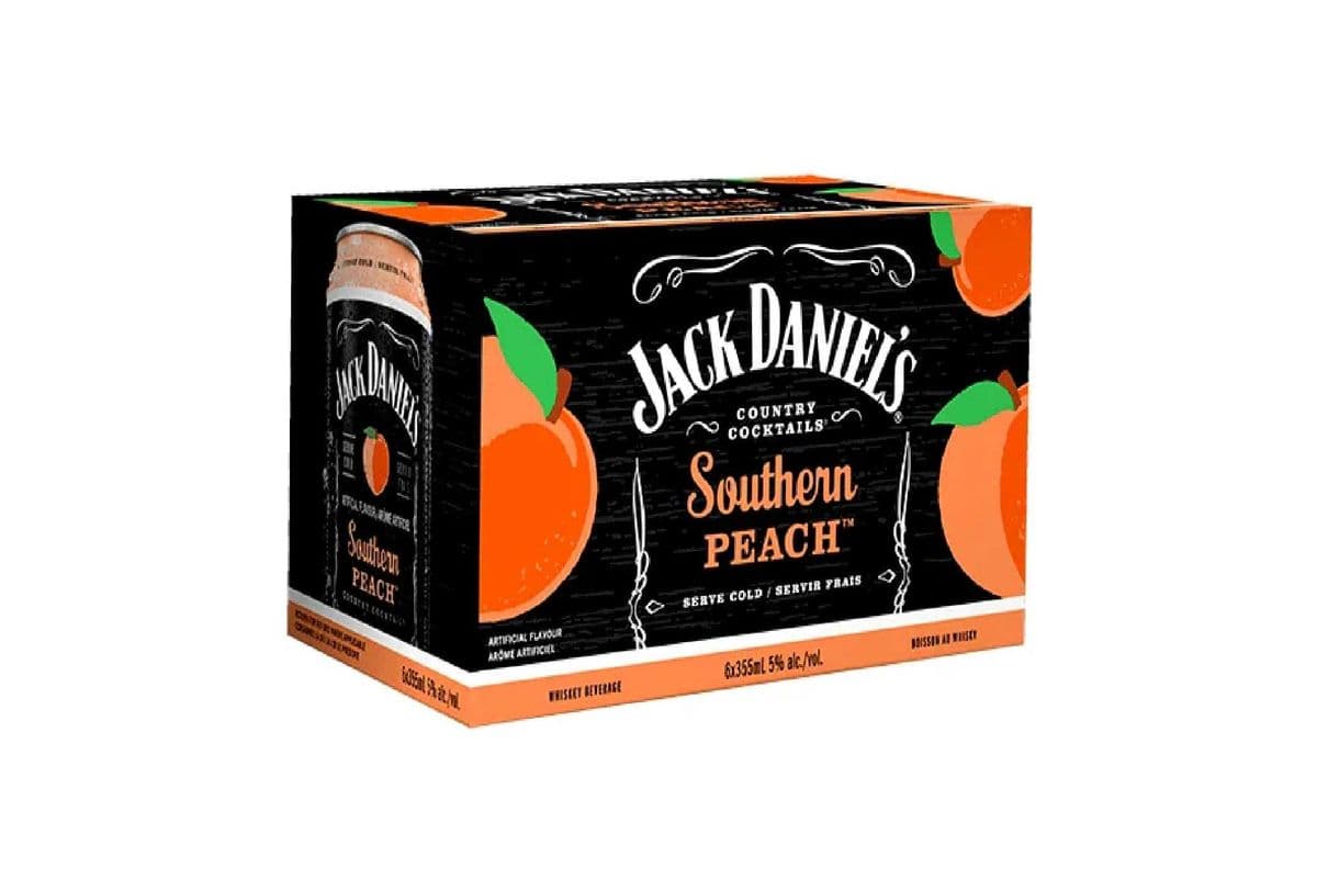 Jack Daniel's Southern Peach-6PK (6 x 355ml)