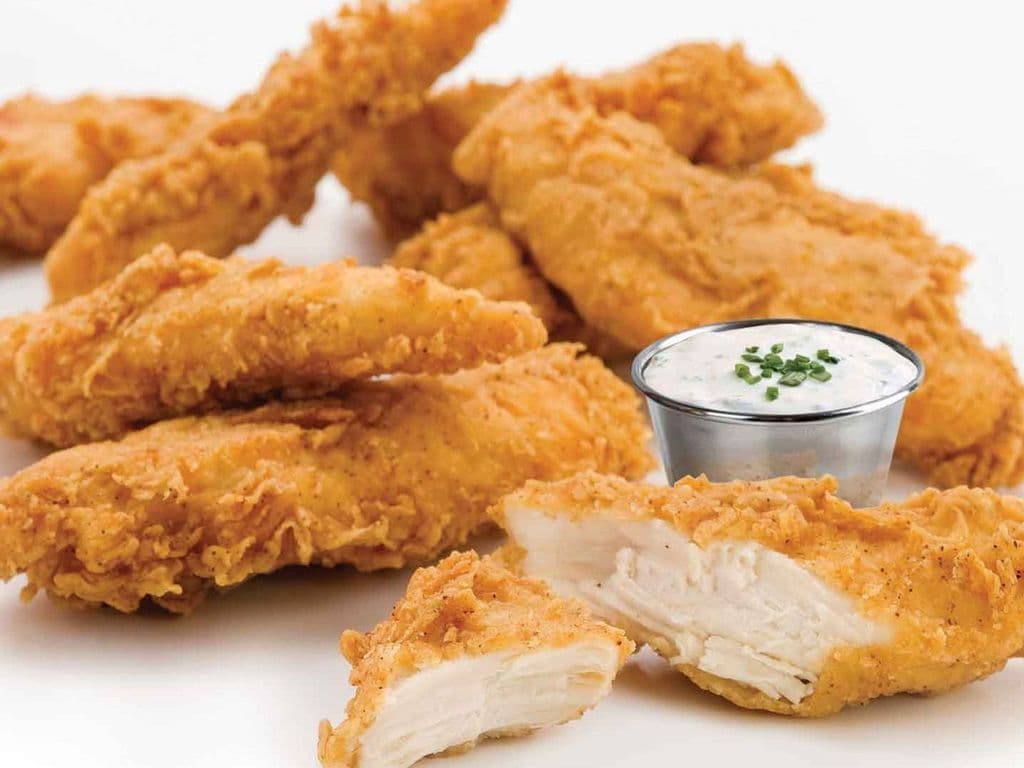 16 Chicken Tenders - with dipping sauces
