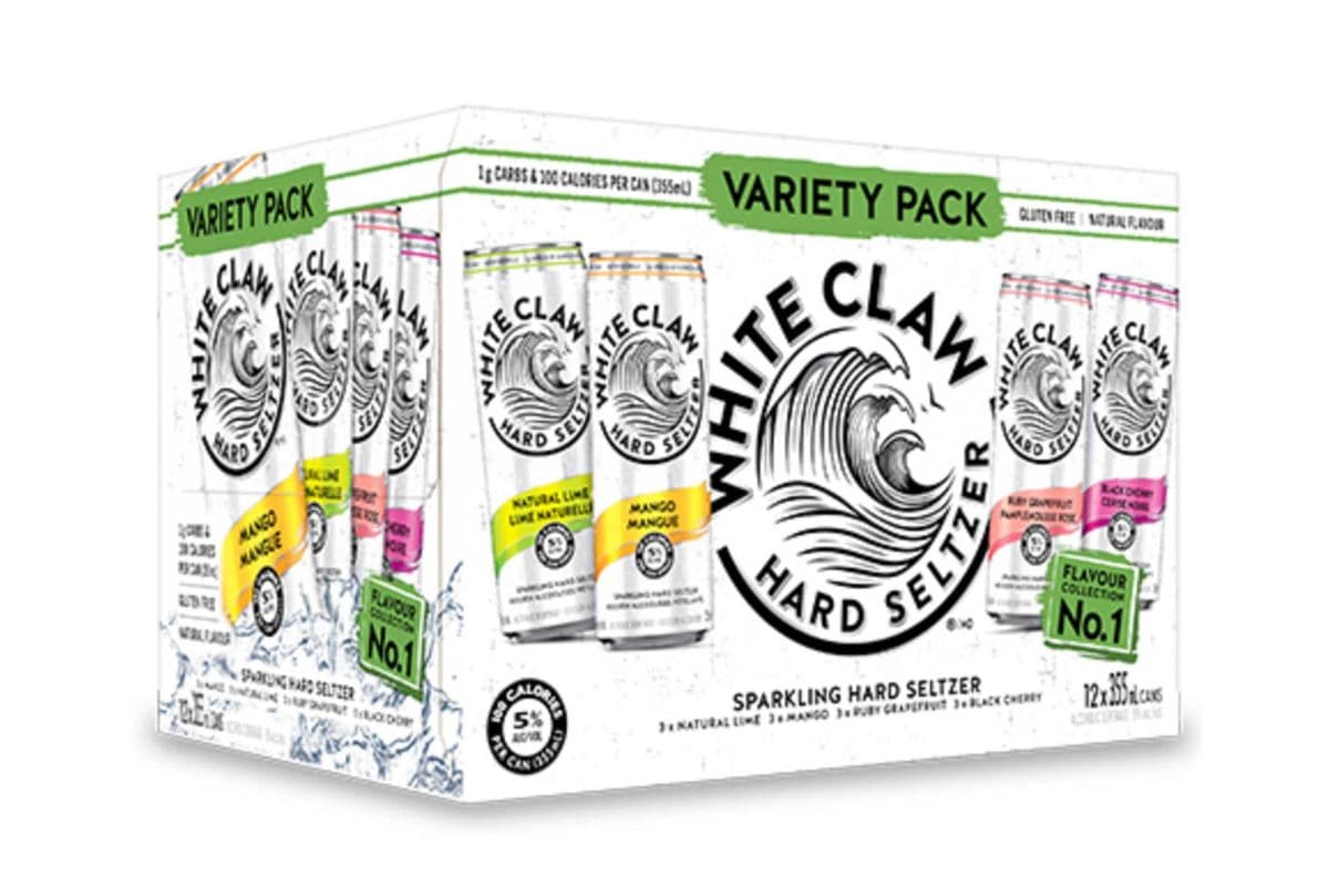 White Claw Number 1 Mixer Pack (12 x 355 ml )