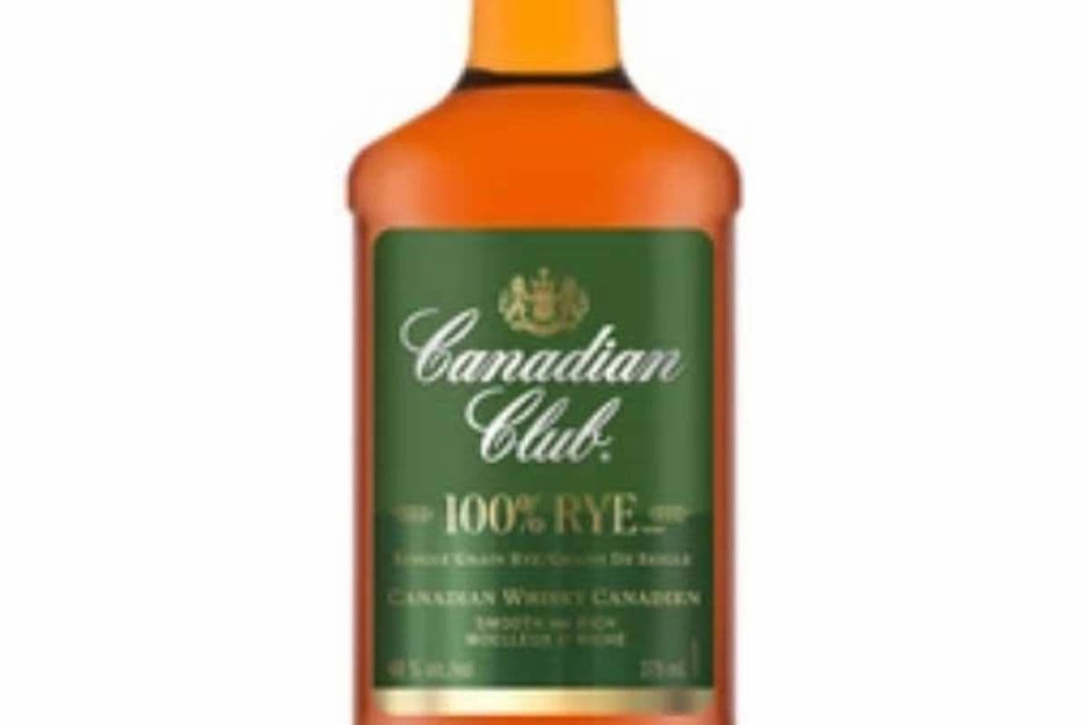 Canadian Club Rye Whisky 375ML (1 x 375 ml)