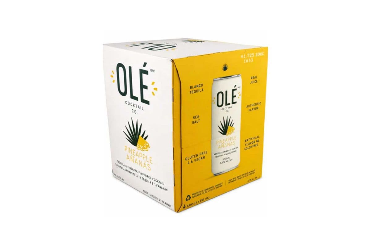Ole Tequila Pineapple (4 Cans) (4 x 355ml)
