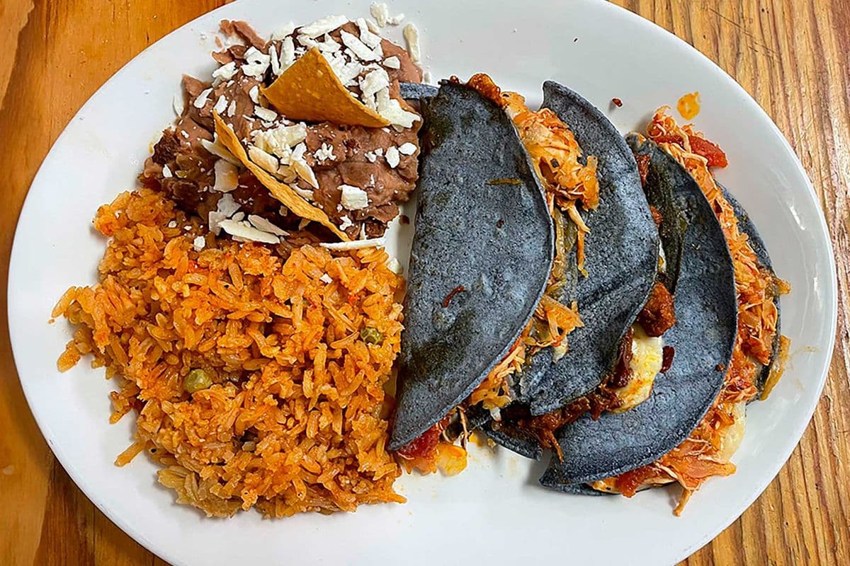 * Quesadilla Plate