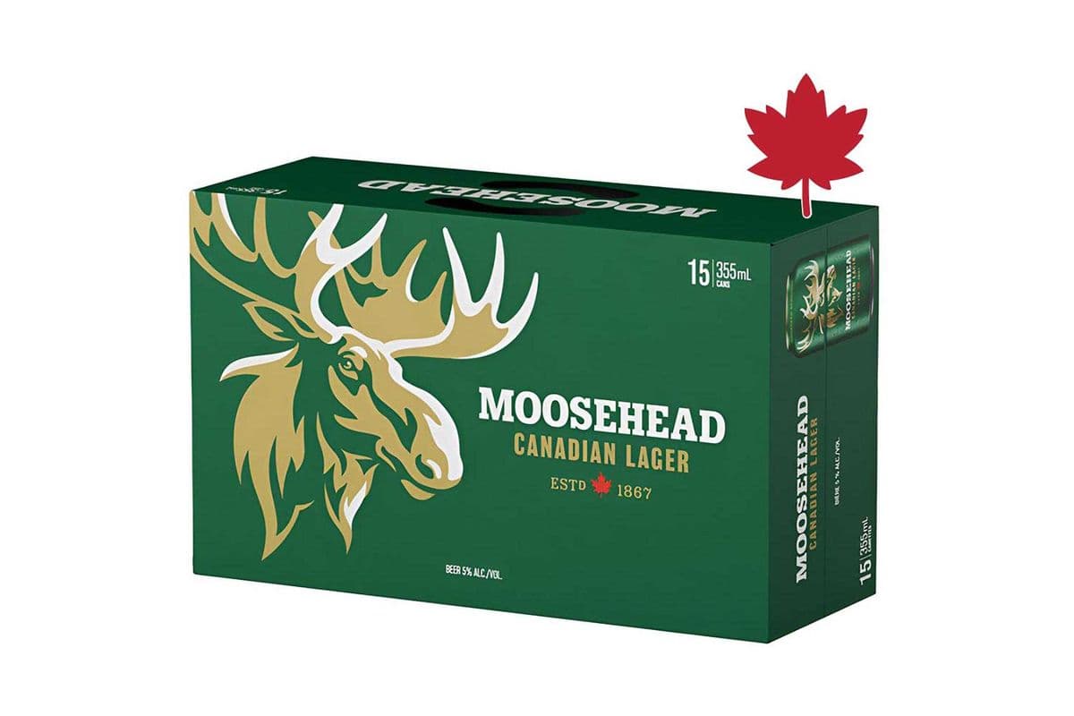 Moosehead Canadian Lager (15 x 355 ml)