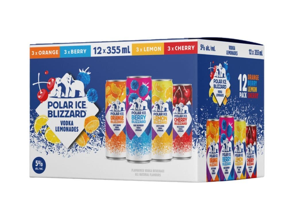 Polar Ice - Blizzard Variety Can Pack