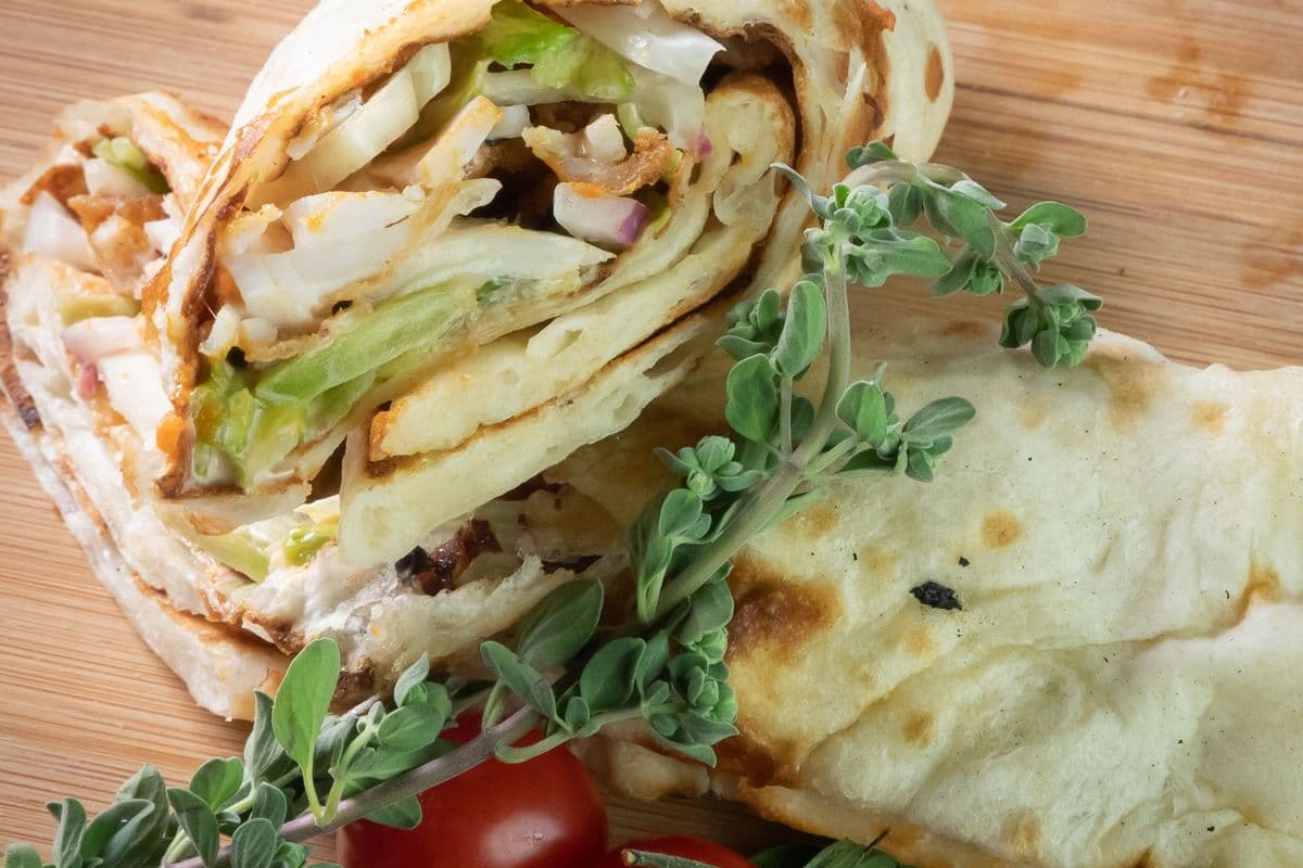 Fish Tikka Wrap