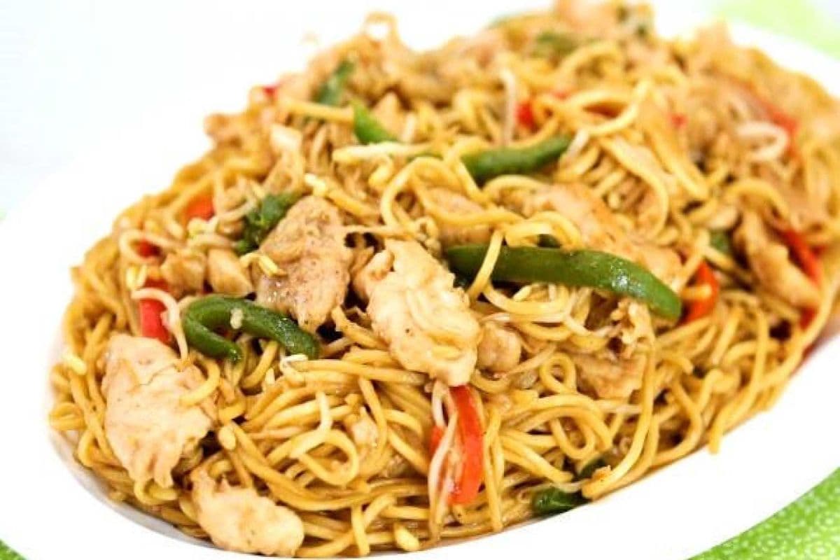 Chicken Chow Mein Noodles