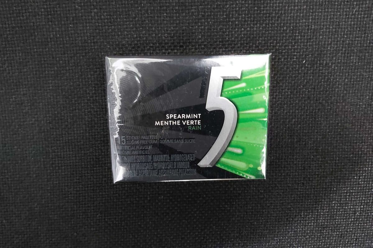 Gomme 5 rain menthe verte / 5 Rain Green Mint