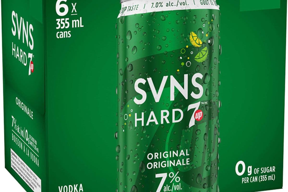 SVNS HARD 7UP ORIGINAL (6 PACK) (6 x 355ML CAN)