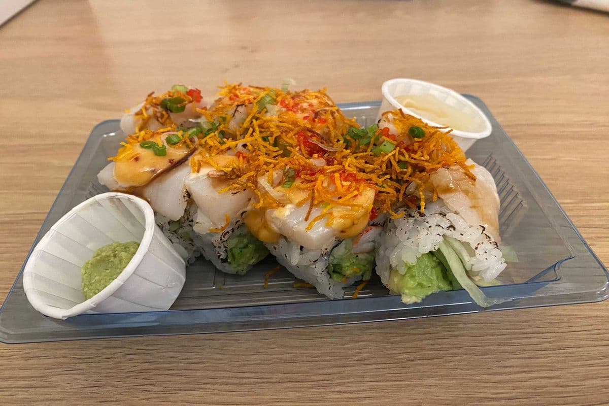 Aburi Scallop Roll (8 pcs)