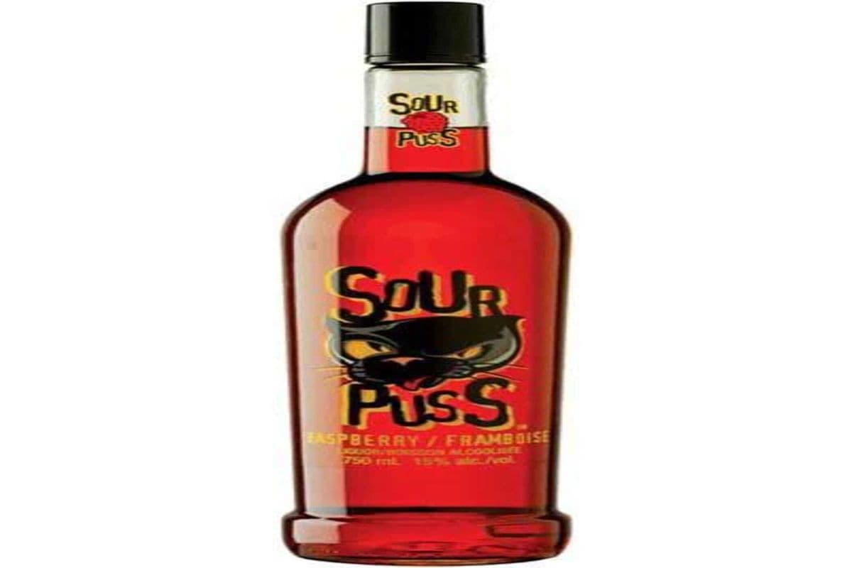 SOUR PUSS - SOUR RASPBERRY 750ML (1 x 750ML)