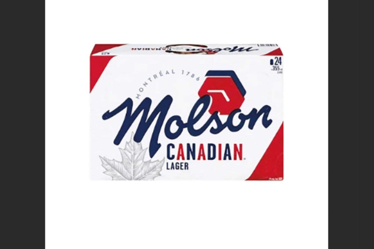 MOLSON CANADIAN 24 pack ( $12.00 OFF ) (24 x 355ml )
