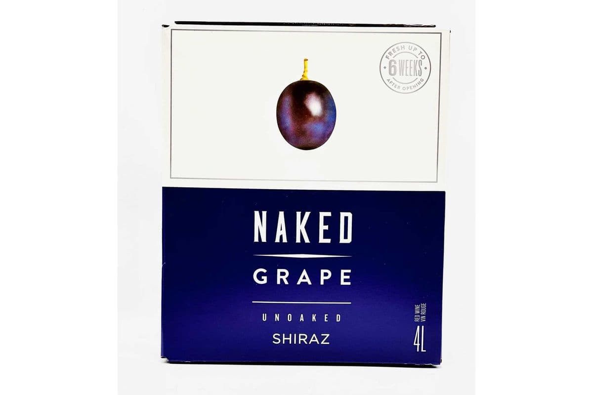 Naked Grape-Shiraz (1 x 4 L)