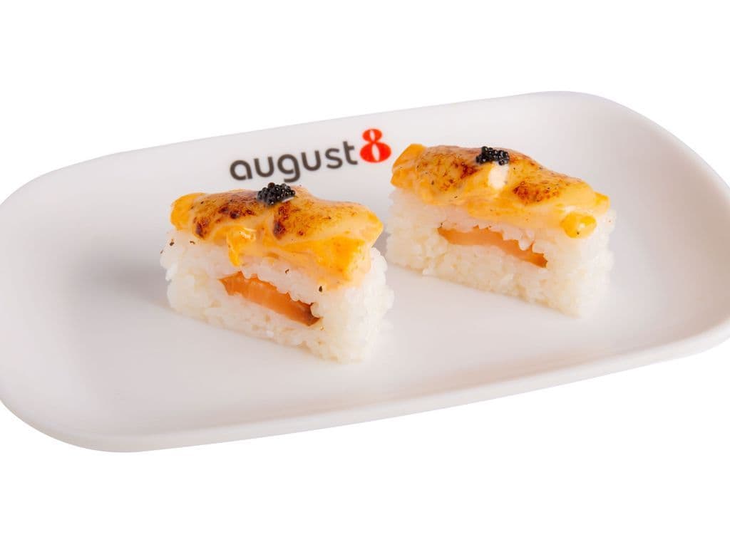 Torched Scallop Oshizushi (8 pcs)