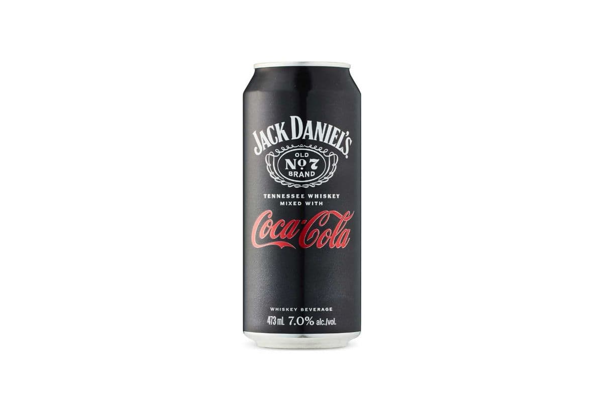 Jack Daniel's & Coca Cola (1 x 473ml can)