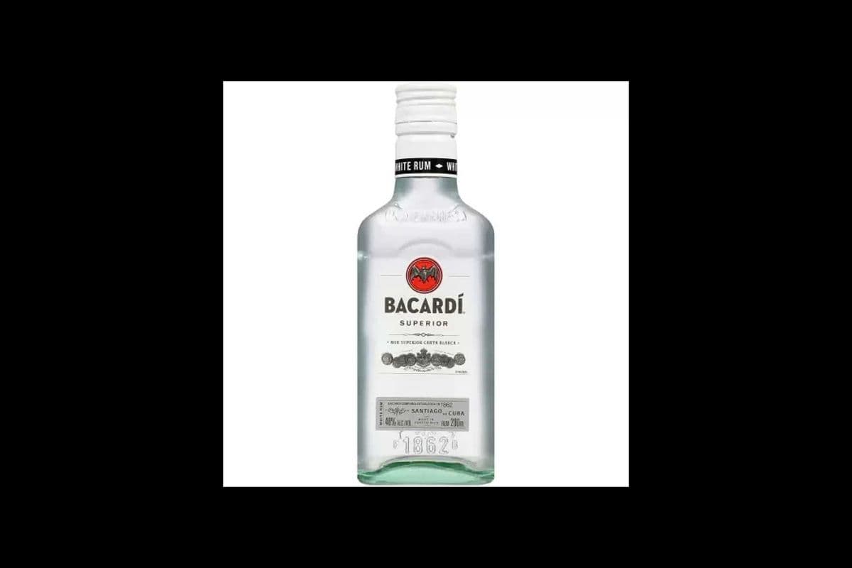 Bacardi White Rum (200 ml) (1 x 200ML)