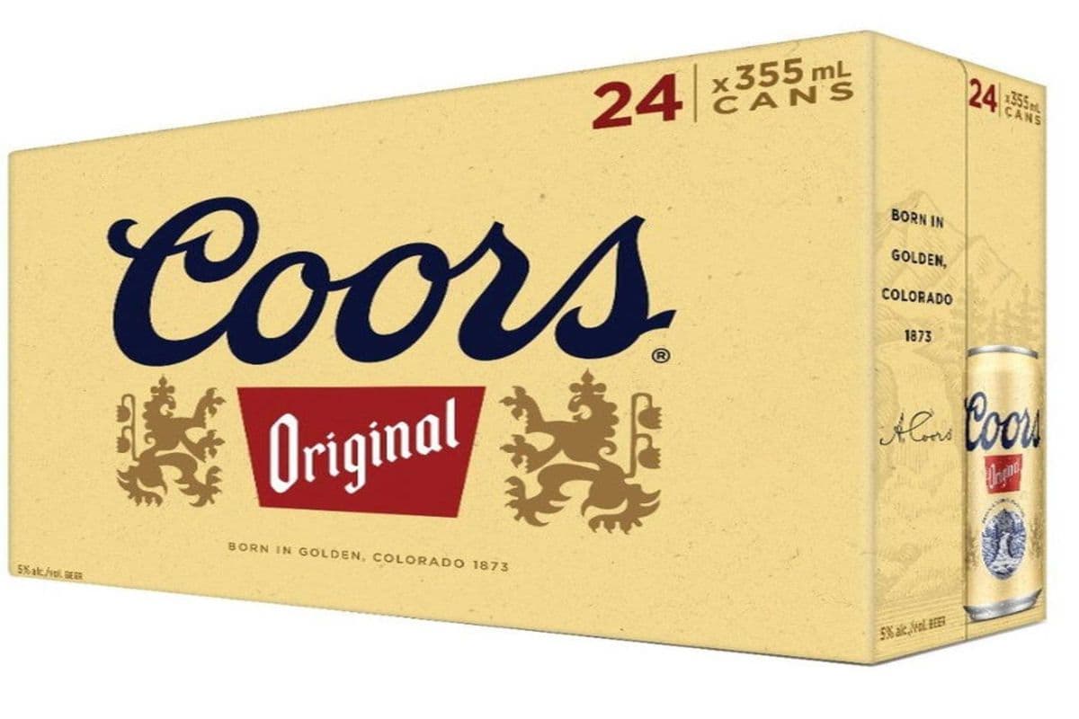 Coors Original (24 Cans) (1 x 355ML)