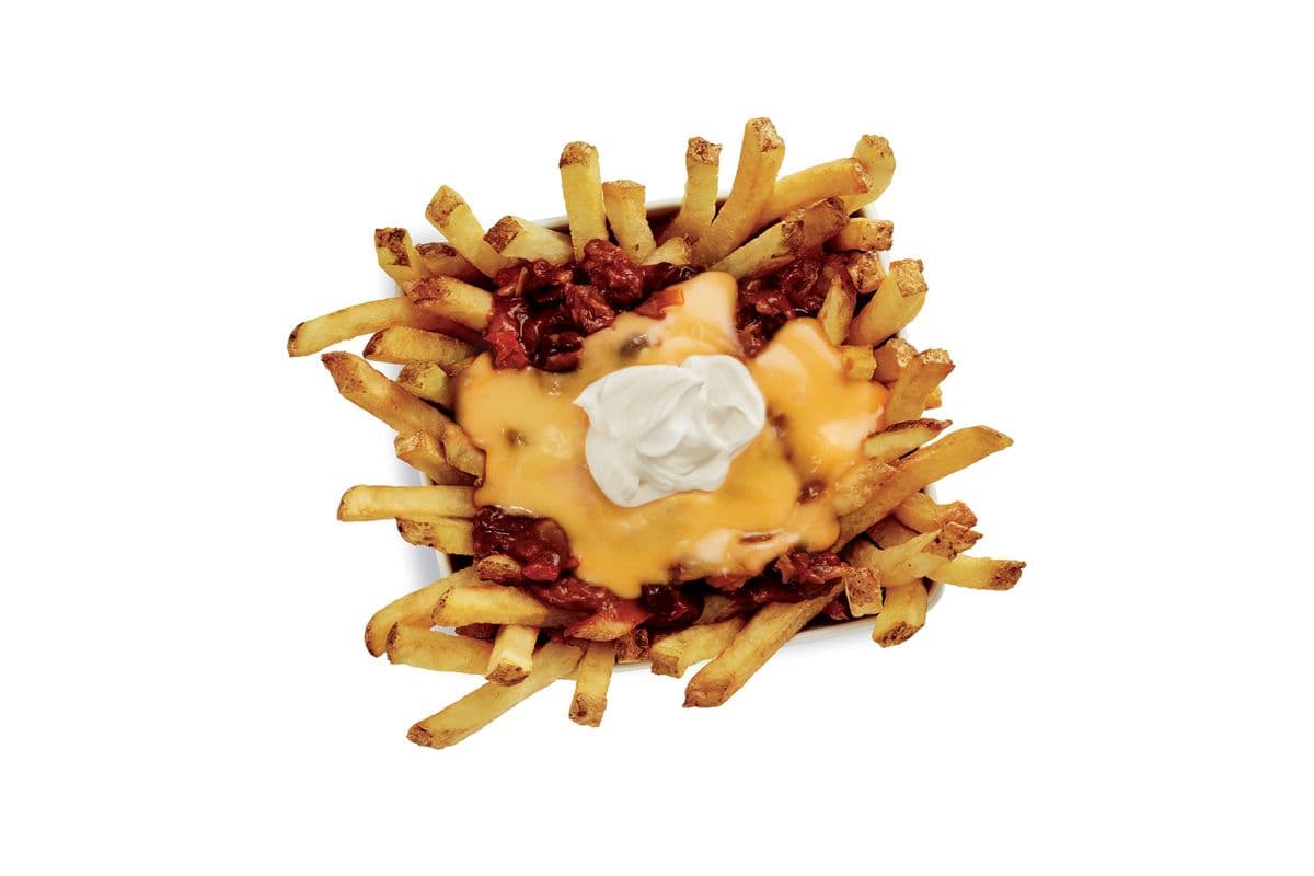 Frites avec fromage et chili / Chili Cheese Fries