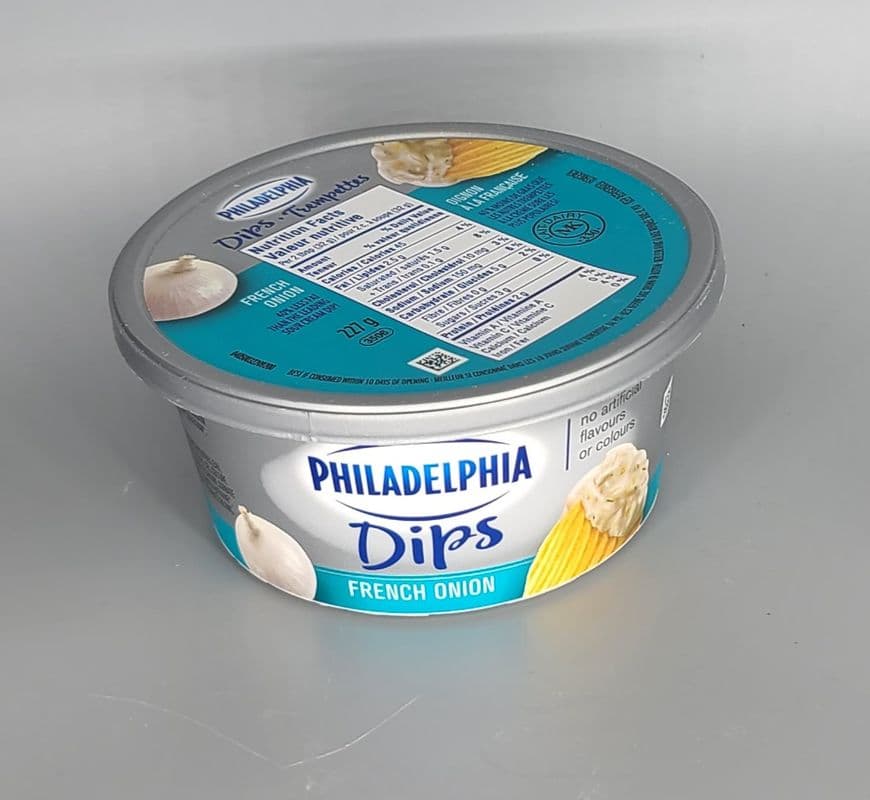 Philadelphia French onion 227g