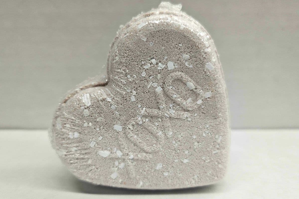 Heart Shaped Bath Bomb