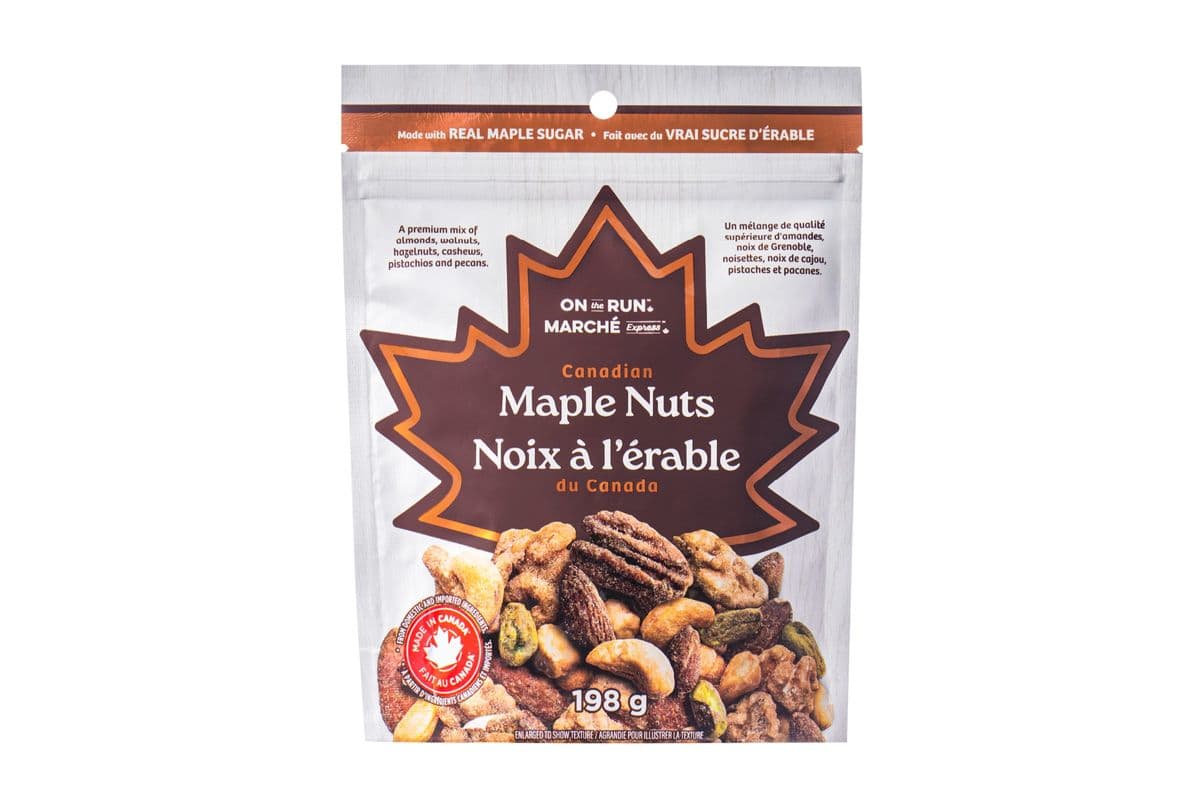On The Run Canadian Maple Nuts (198g) 77848