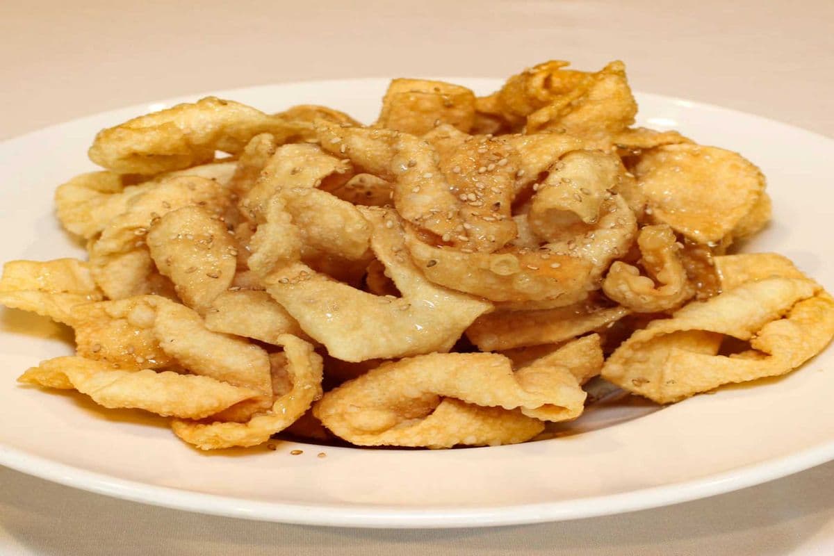 Deep Fried Wonton Skins