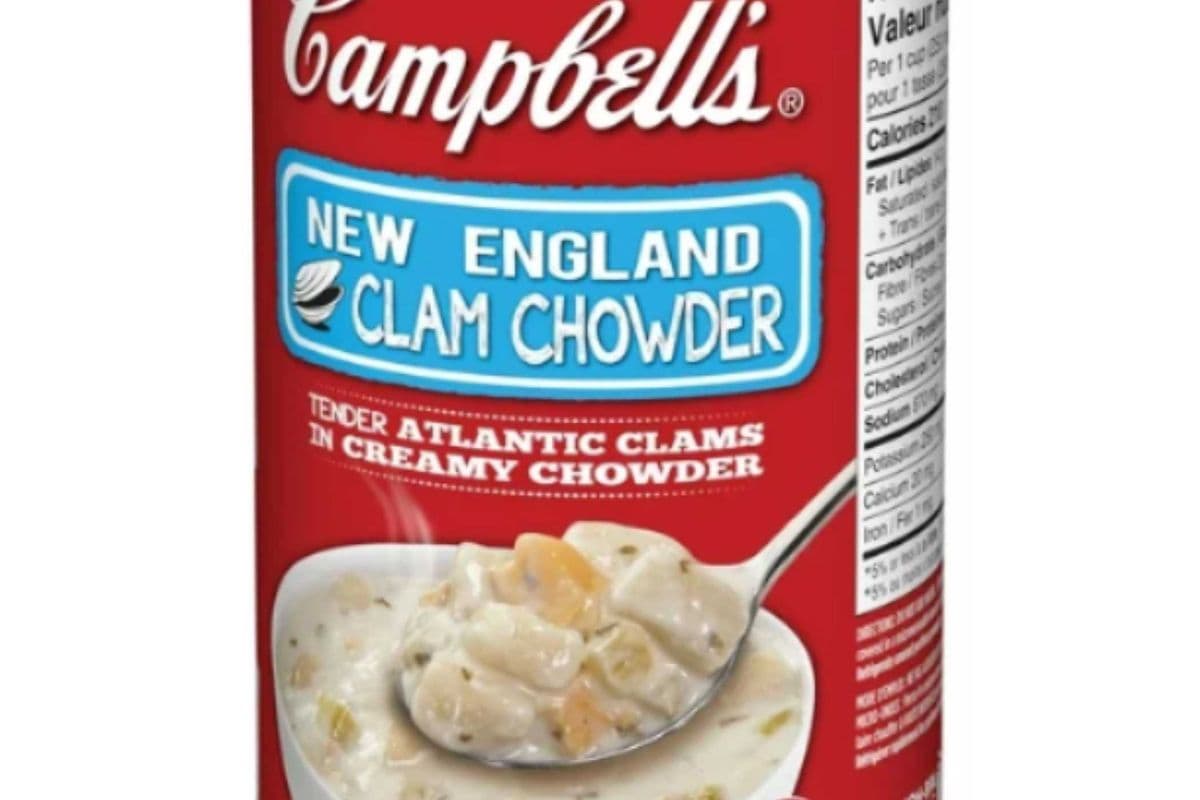 Campbell's New England Clam Chowder Soup 515ml