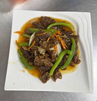 Fried Ginger Beef / 姜汁牛