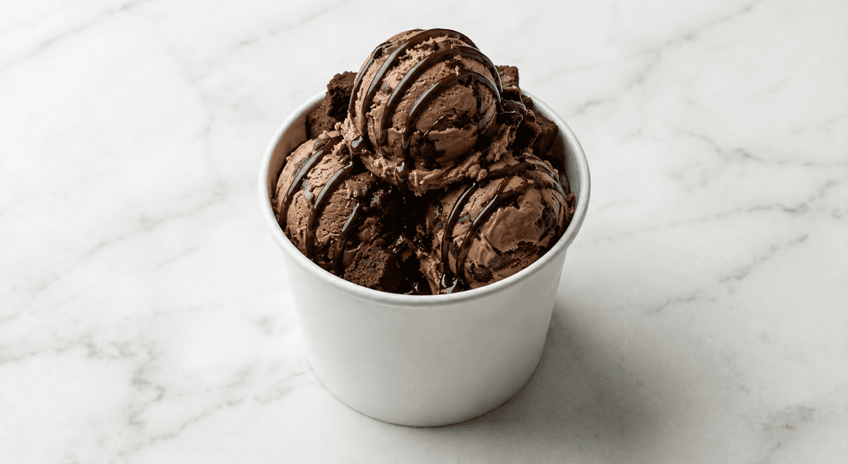 IC Fudge Brownie Ice Cream— 12oz