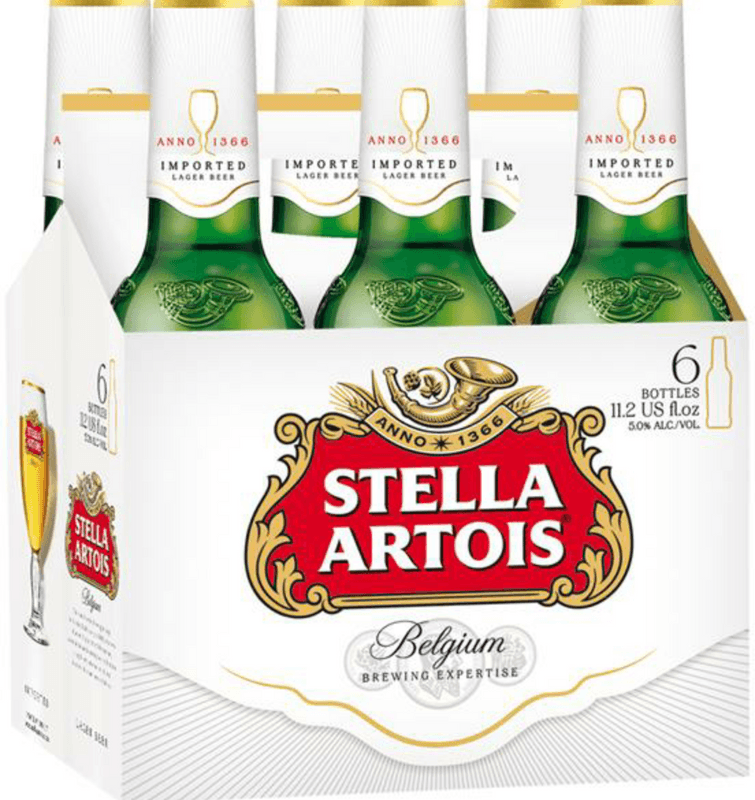 Stella Artois (6 x 330 ml Bottles)