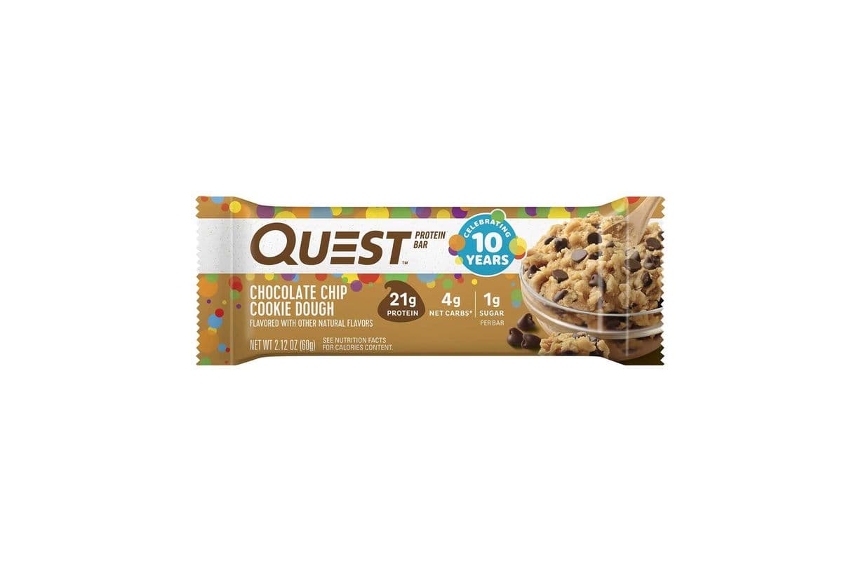 Quest Protein Bar Chocolate Chip Cookie Dough 60g