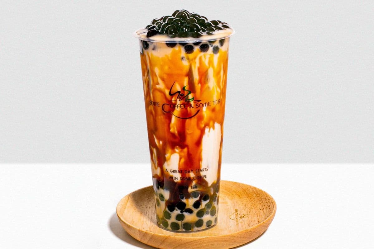 Black Sugar Boba Milk Tea (500ml)