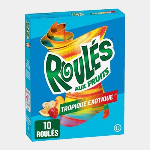 Fruits Roll Ups (10 roulés) / Fruits Roll Ups (10 Rolls)