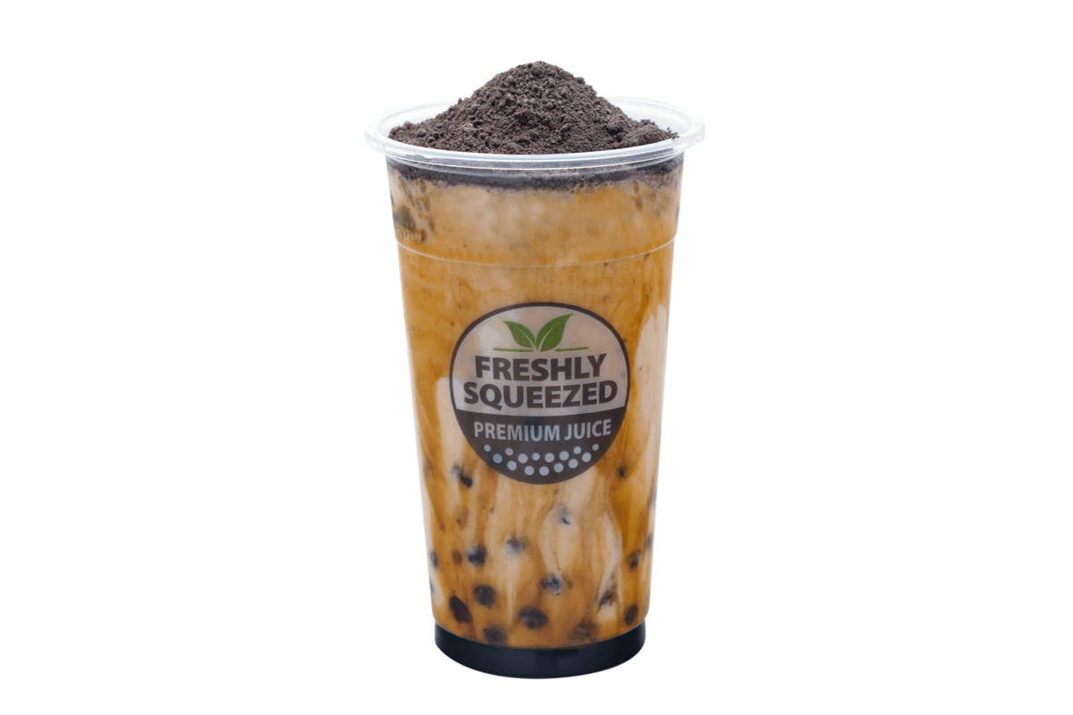 Oreo Oracle Brown Sugar Grass Jelly Latte (500ml) (345 Cal)