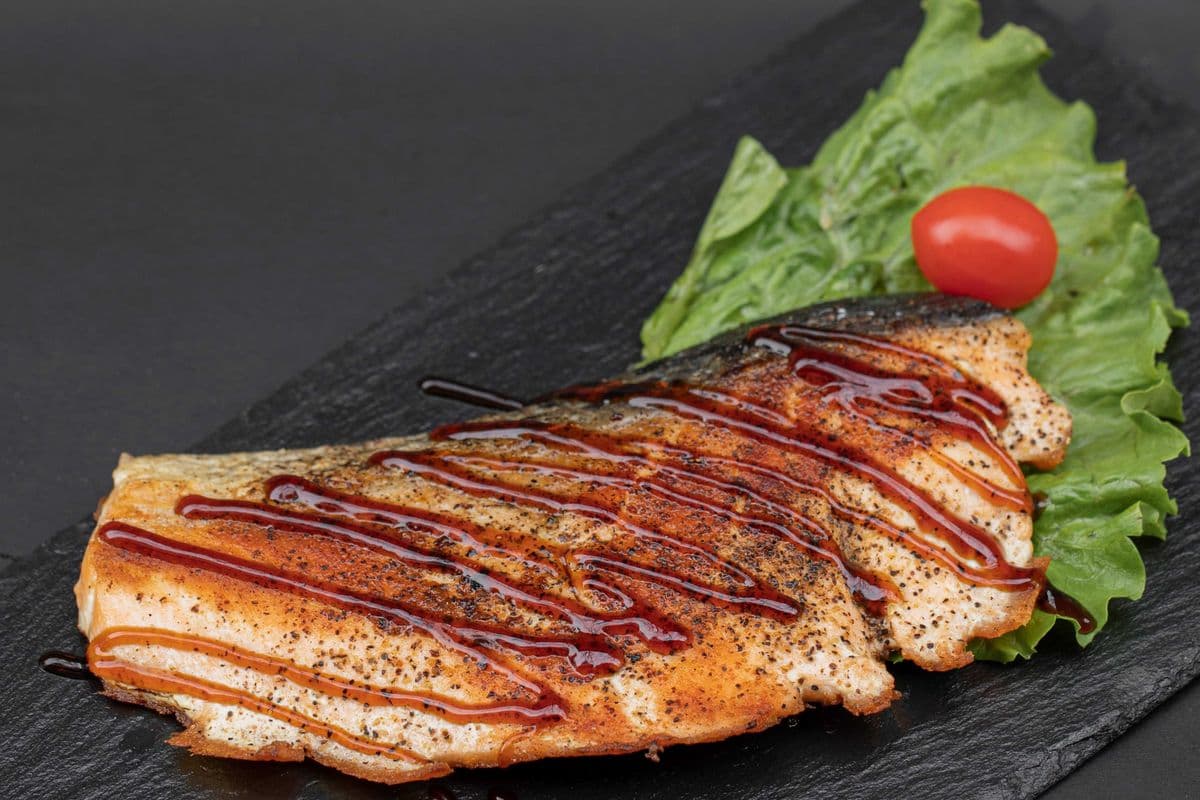 36. Salmon Teriyaki