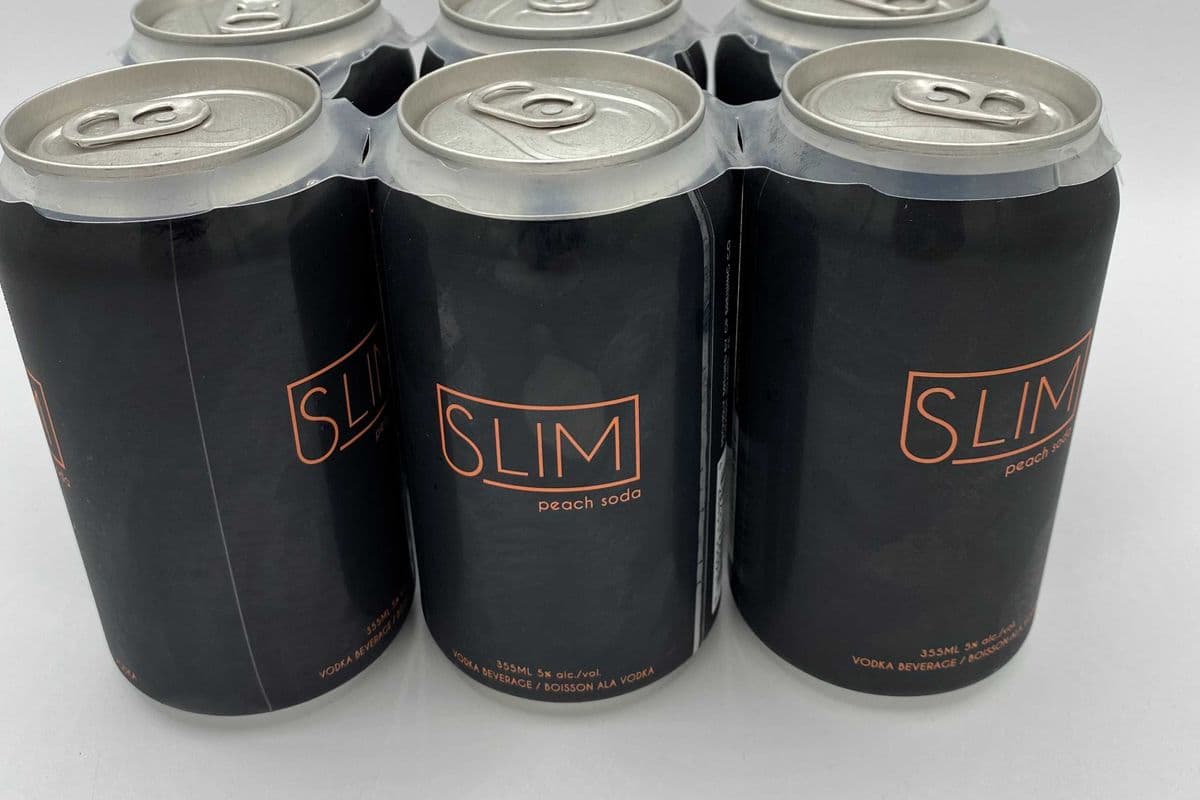 Slim Soda - Peach (6 x 355 ml)