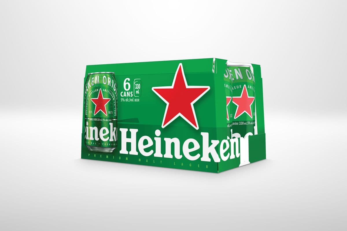 Heineken Lager (6 x 330 ml)