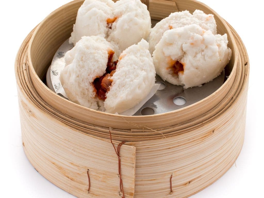 D08 BBQ Pork Buns (4 pcs)